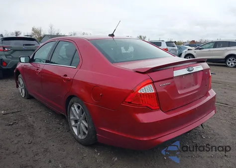 2012 Ford Fusion Sel из США, поврежденный, VIN 3FAHP0JAXCR229706